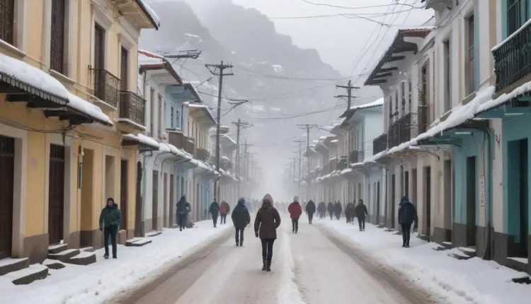 Neve no Brasil: SC e RS amanhecem com ruas brancas