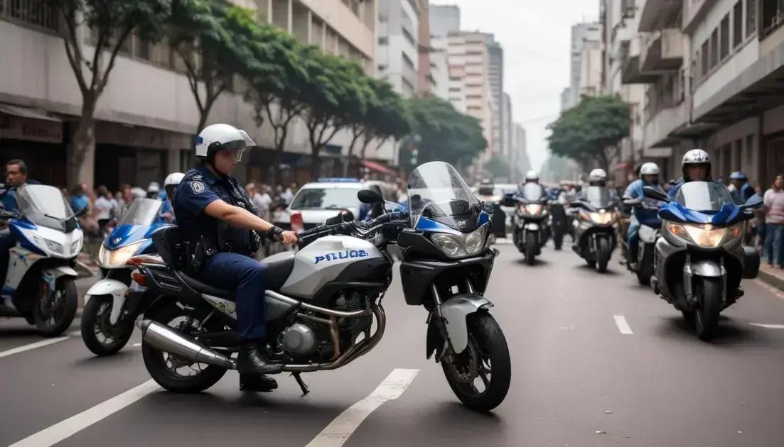Moto de polícial é roubada na Avenida Sapopemba em São Paulo