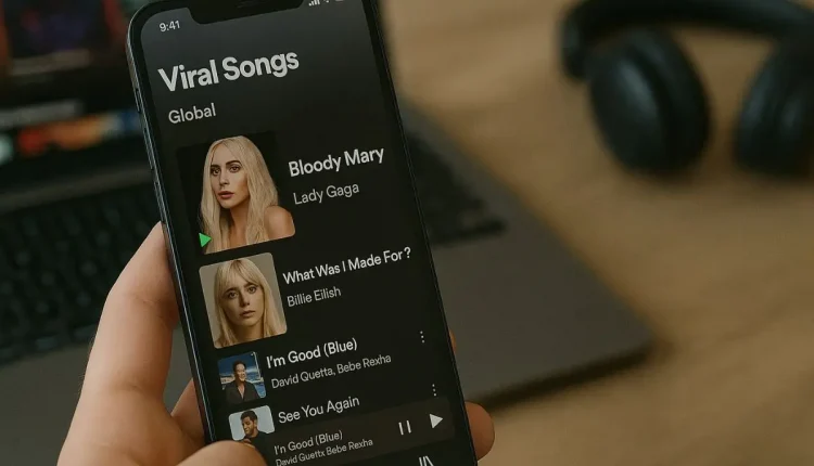 Músicas virais: Lady Gaga, Billie Eilish no streaming. Top global.